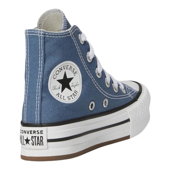 NWT Converse Little Kids EVA Lift Canvas Platform - Lakeside Blue - MultipleSize - Picture 13 of 15